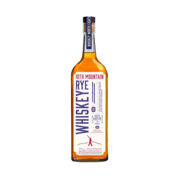 10TH MOUNTAIN WHISKEY HIGH RYE COLORADO 750ML